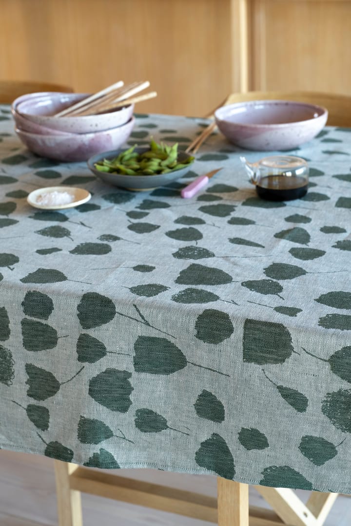 Bouquet table cloth 147x147 cm, Green-off-white Fine Little Day