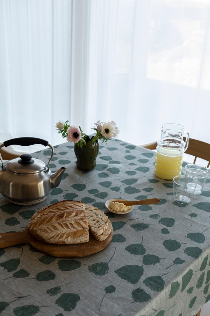 Bouquet table cloth 147x147 cm, Green-off-white Fine Little Day