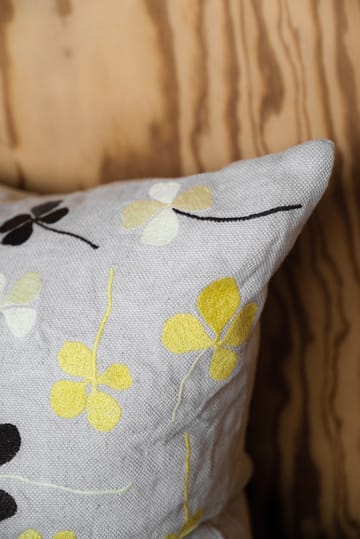 Clover pillowcase 48x48 cm - Yellow - Fine Little Day