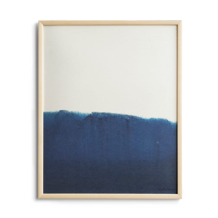 Dyeforindigo ocean 1 poster 40x50 cm, Blue-white Fine Little Day