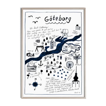 Göteborg poster - 50x70 cm - Fine Little Day