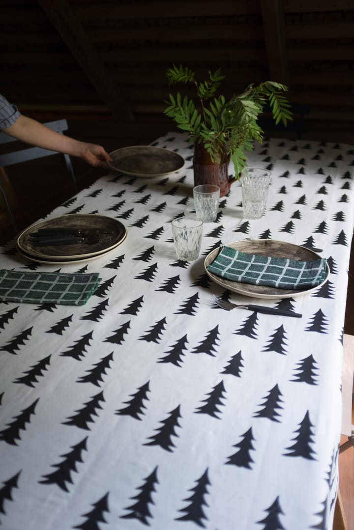 Gran table cloth, white-black Fine Little Day