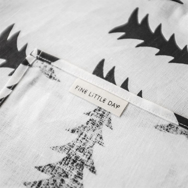 Gran table cloth, white-black Fine Little Day