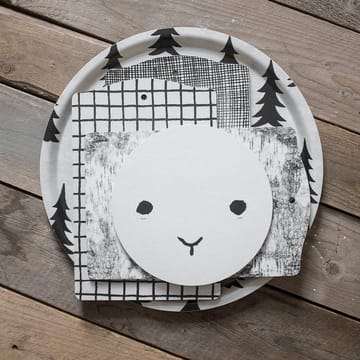 Gran tray - white-black - Fine Little Day