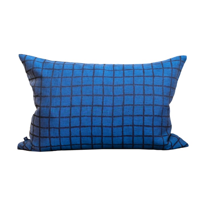 Rutig cushion cover 48x68 cm, Blue-black Fine Little Day