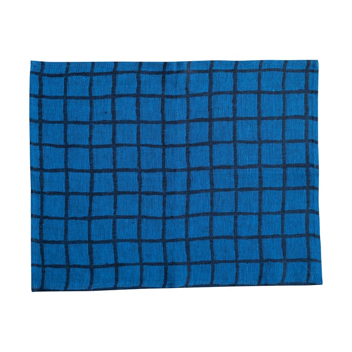 Rutig placemat - Blue-black - Fine Little Day