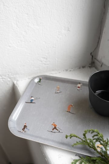 Skiers tray 20x27 cm - grey - Fine Little Day