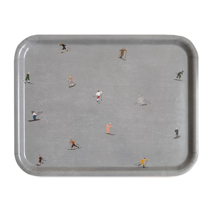 Skiers tray 33x43 cm, grey Fine Little Day