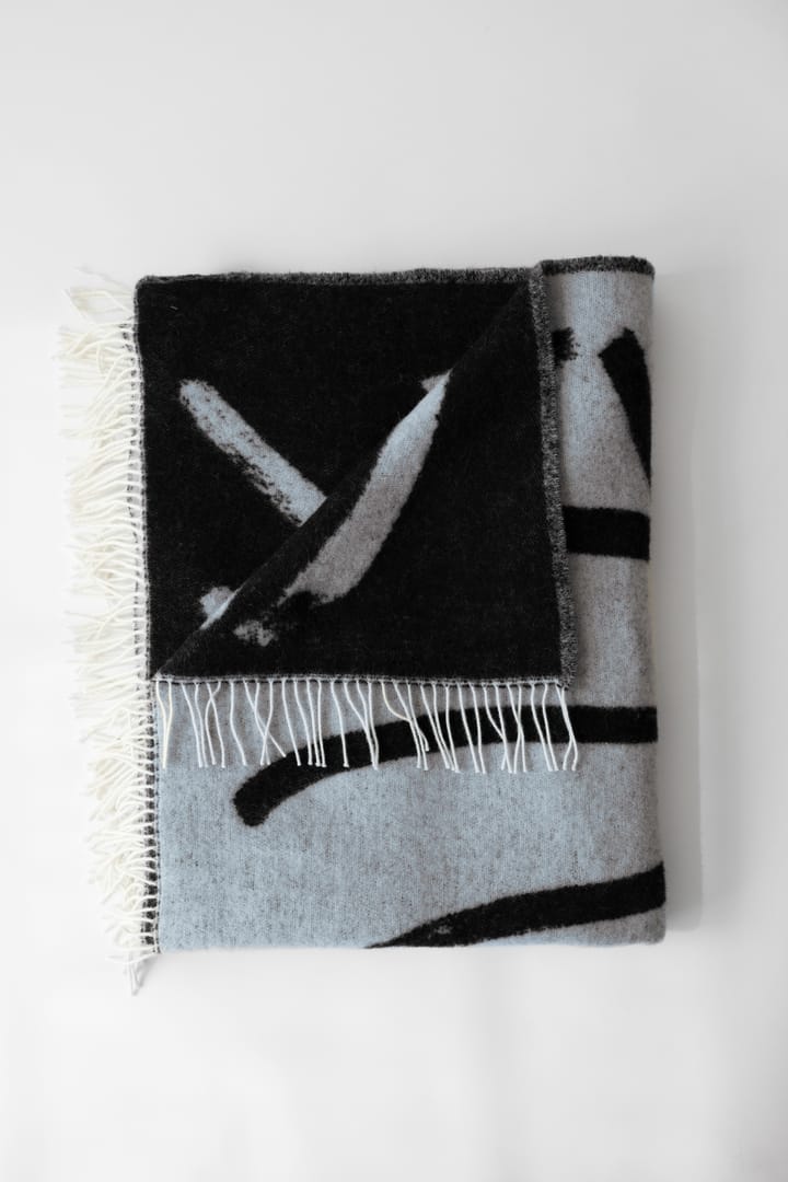 Sofia Lind wool throw 130x190 cm, Dovegrey Fine Little Day