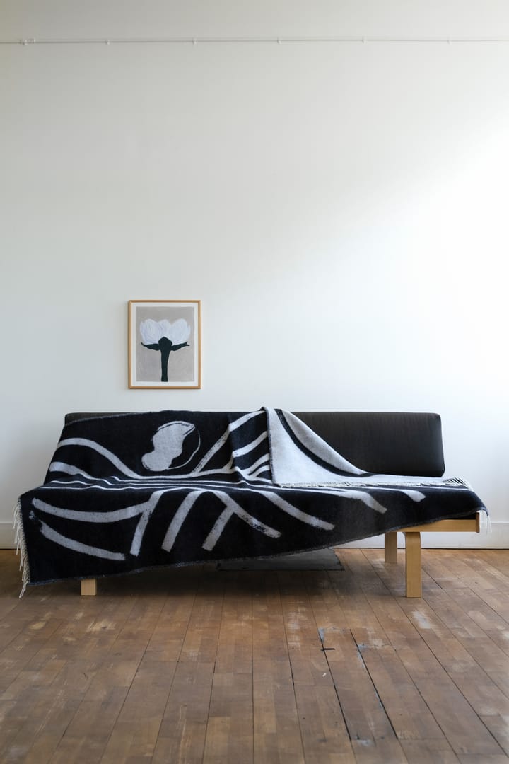 Sofia Lind wool throw 130x190 cm, Dovegrey Fine Little Day