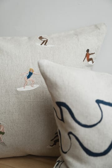 Surfers pillowcase 48x48 cm - Natural - Fine Little Day