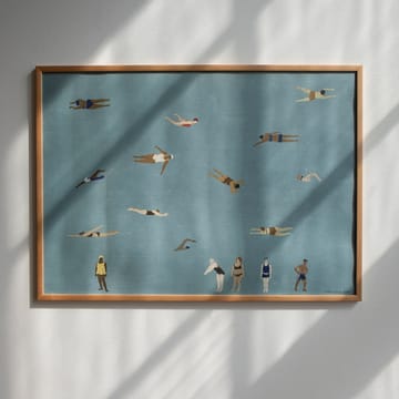 Swimmers poster - 50x70 cm - Fine Little Day