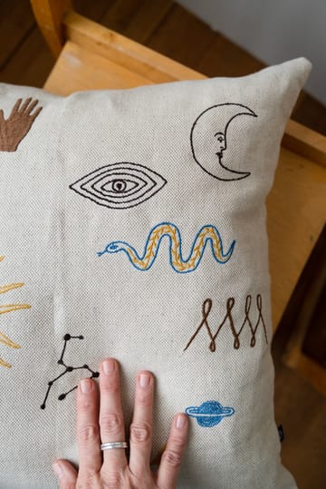 Symbol pillowcase 48x48 cm - Natural - Fine Little Day