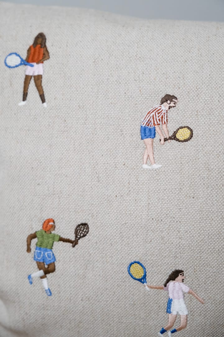 Tennis pillowcase 48x48cm, Natural Fine Little Day