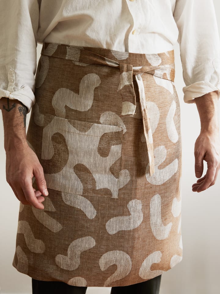 Udon apron, Brown Fine Little Day