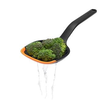 Functional Form cooking spoon 29.6 cm, Black Fiskars