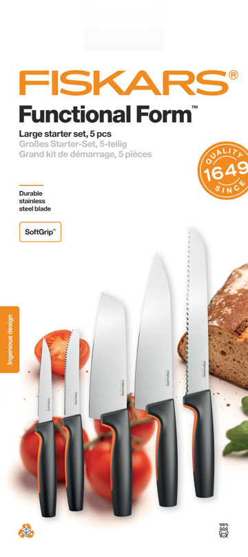 Functional Form knife set large - 5 pieces - Fiskars