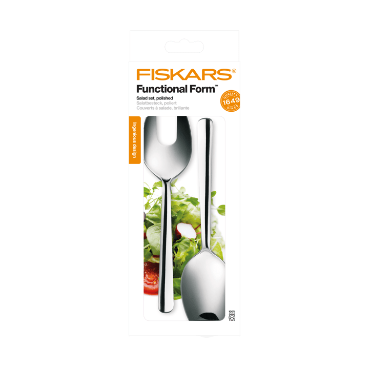 Functional Form salad servers 2 pieces, Blank Fiskars