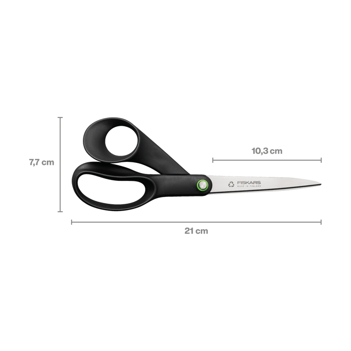 Functional Form universal scissors 21 cm, Black Fiskars