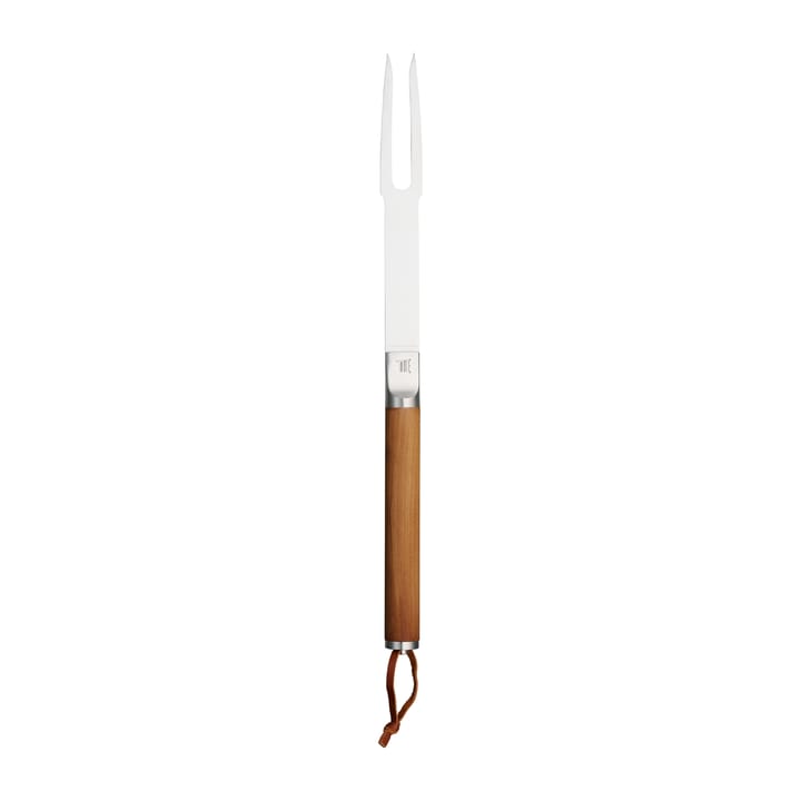 Norden grill fork - Stainless steel-birch - Fiskars