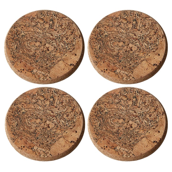 Cork coaster 4-pack - Natural - Formgatan