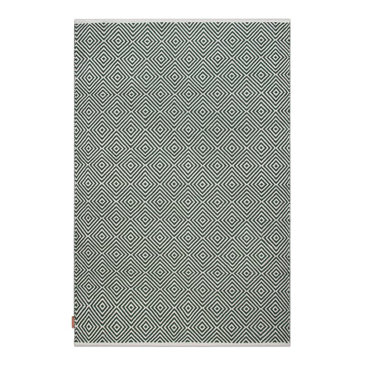 Diamond rug 140x200 cm - Green - Formgatan