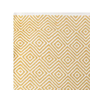 Diamond rug 170x230 cm - Yellow - Formgatan