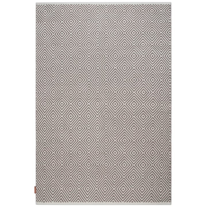 Diamond rug 200x300 cm - Grey - Formgatan