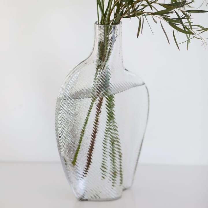 Flow 1 vase, clear Formgatan