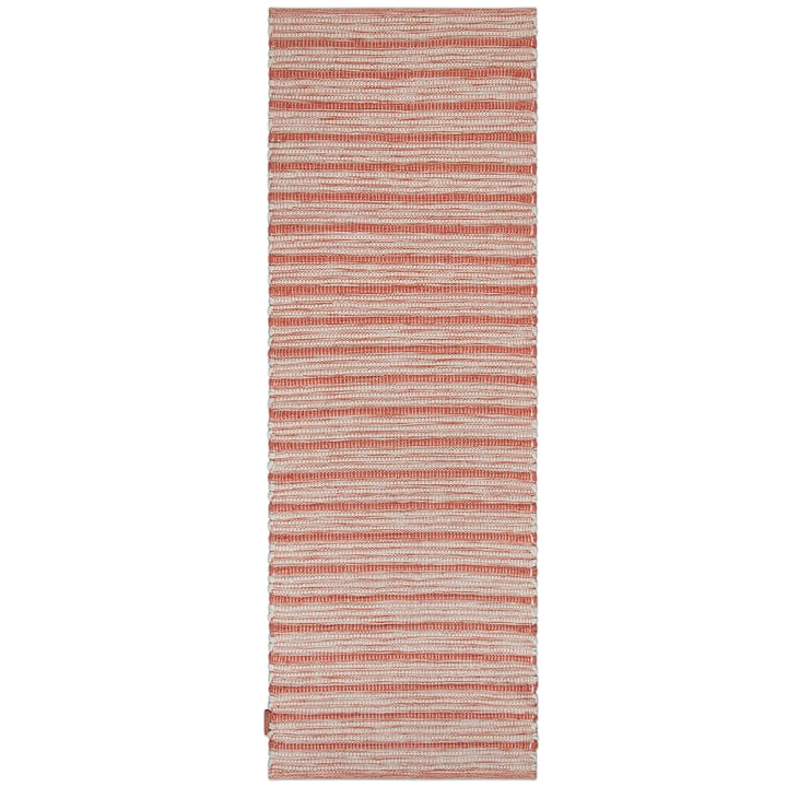 Stripe rug 70x200 cm - Burnt orange - Formgatan