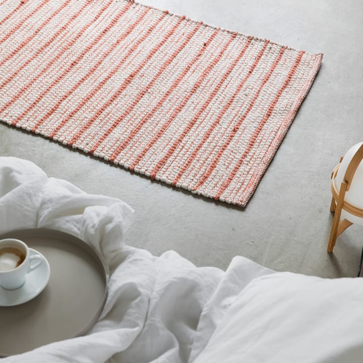 Stripe rug 70x200 cm, Burnt orange Formgatan