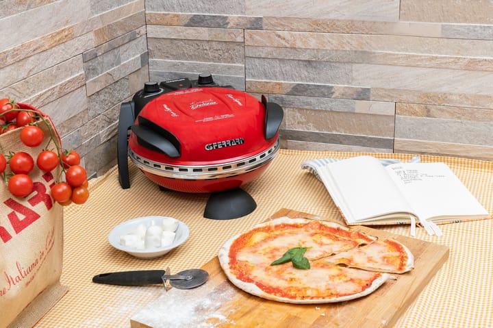 Delizia pizza oven Ø31 cm, Red G3 Ferrari