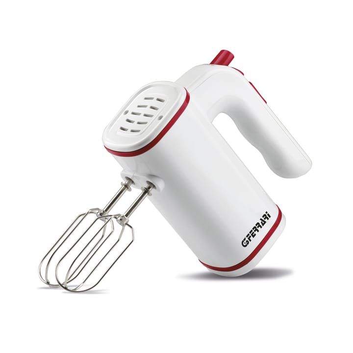 Dolcecuore hand mixer 17.5 cm, White-red G3 Ferrari