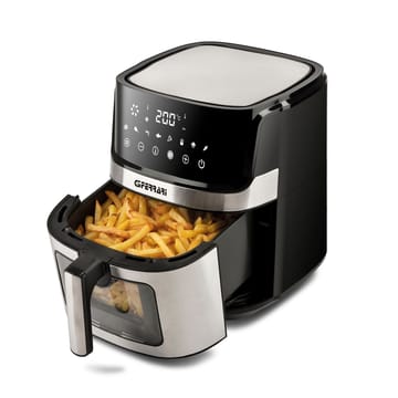 Friggisano Visual Air Fryer 6.5 L - Silver-black - G3 Ferrari