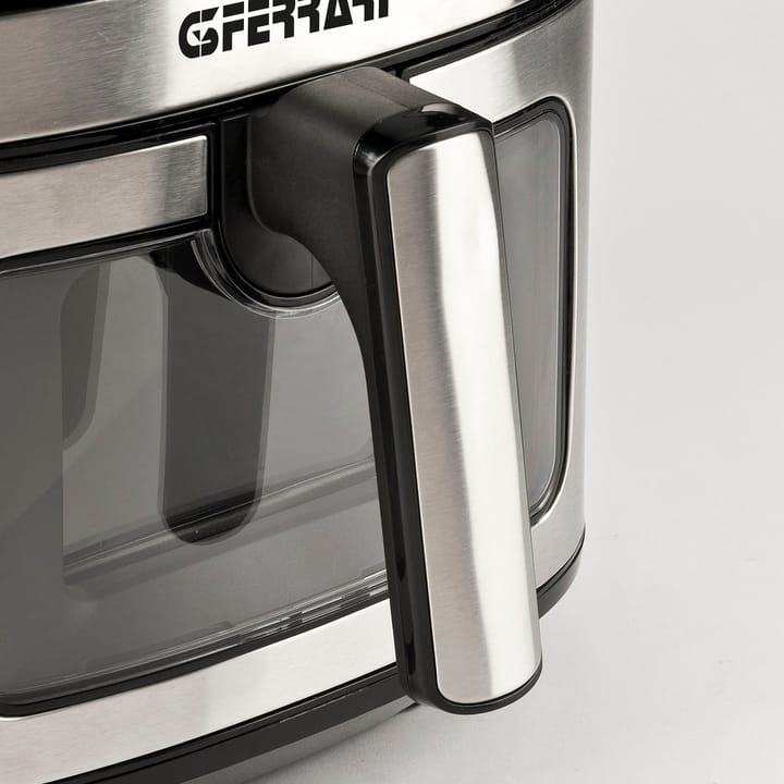 Friggisano Visual Air Fryer 6.5 L, Silver-black G3 Ferrari