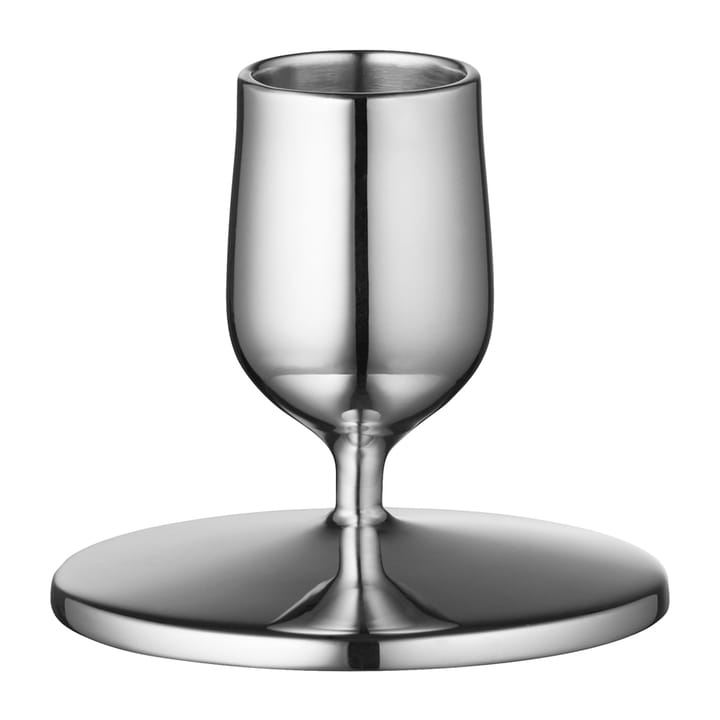 Dorotea candle holder 5,5 cm, Polished steel Gense