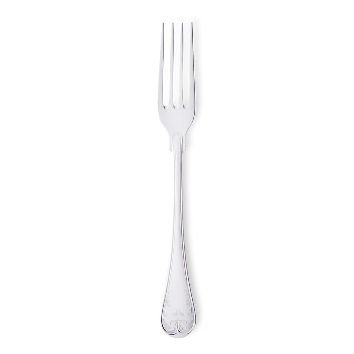 Gammal Fransk fork silver, 20 cm Gense