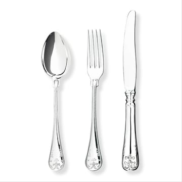 Gammal Fransk fork silver - 20 cm - Gense