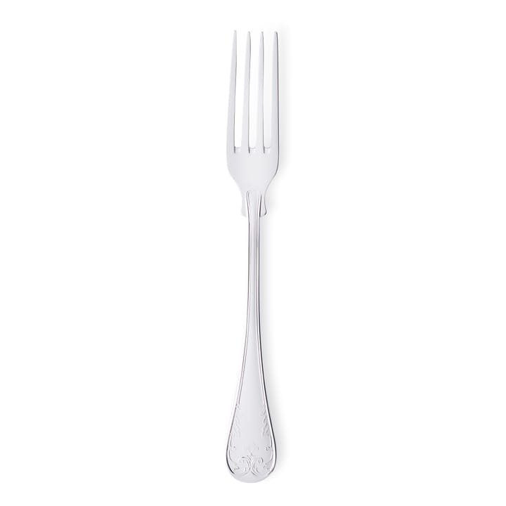 Gammal Fransk table fork silver, 18.6 cm Gense