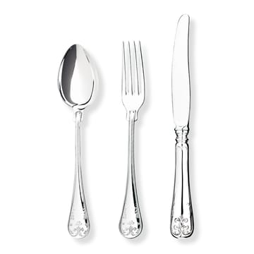 Gammal Fransk table spoon silver nickle - 18.3 cm - Gense