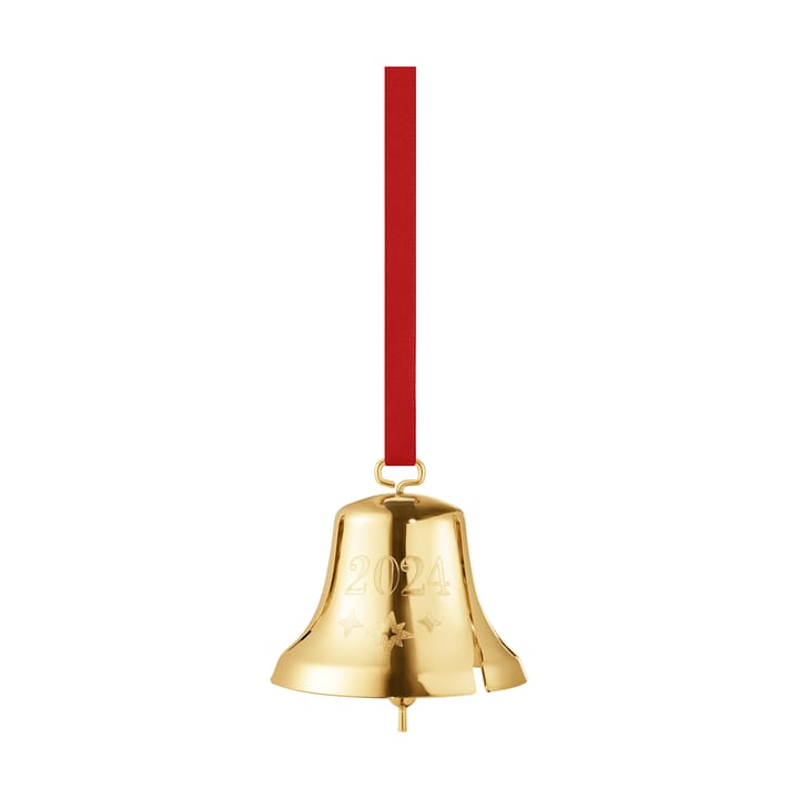 2024 Christmas bell, Gold-plated Georg Jensen