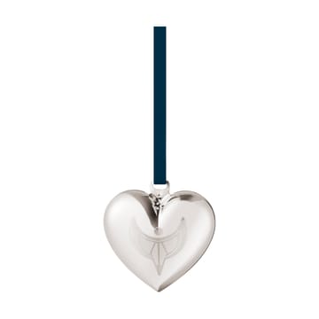 2024 Christmas heart - Palladium-plated - Georg Jensen