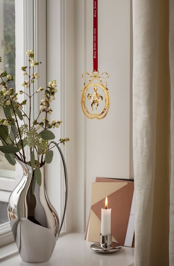 2024 Christmas mobile mistletoe - Gold-plated - Georg Jensen