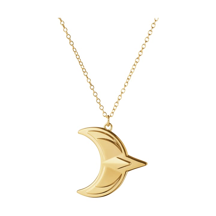 2024 Christmas pendant moon, Gold-plated Georg Jensen