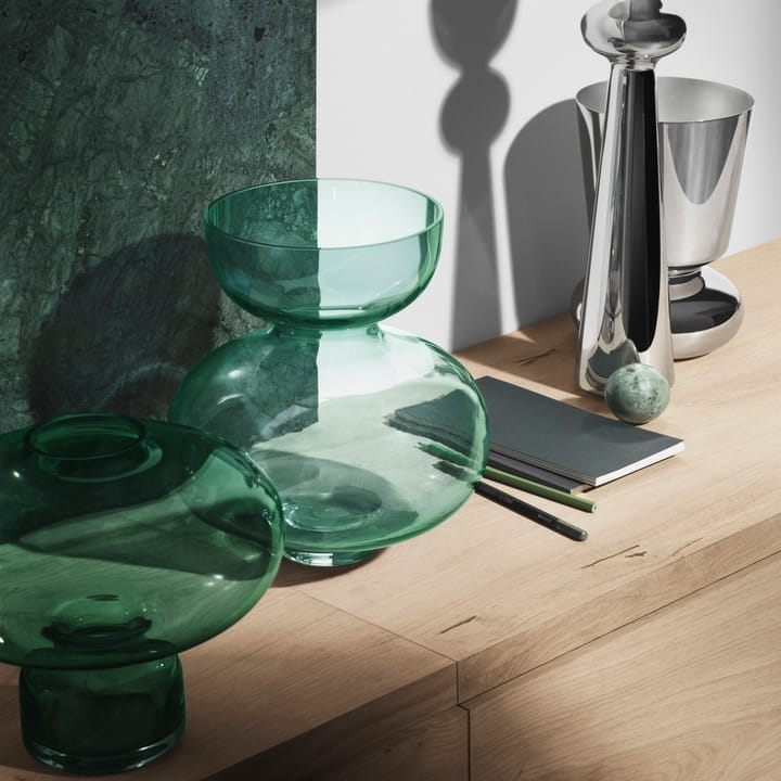 Alfredo vase bright green, 25 cm Georg Jensen