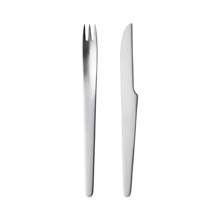 Arne Jacobsen dessert cutlery, 8 pieces Georg Jensen