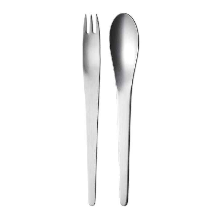 Arne Jacobsen salad servers, 2 pieces Georg Jensen