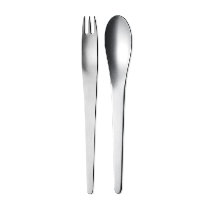 Arne Jacobsen serving set - 2 pieces - Georg Jensen