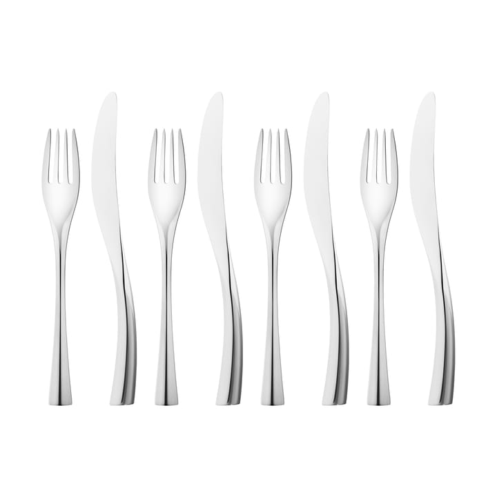 Cobra cutlery 8 pieces, Stainless steel Georg Jensen