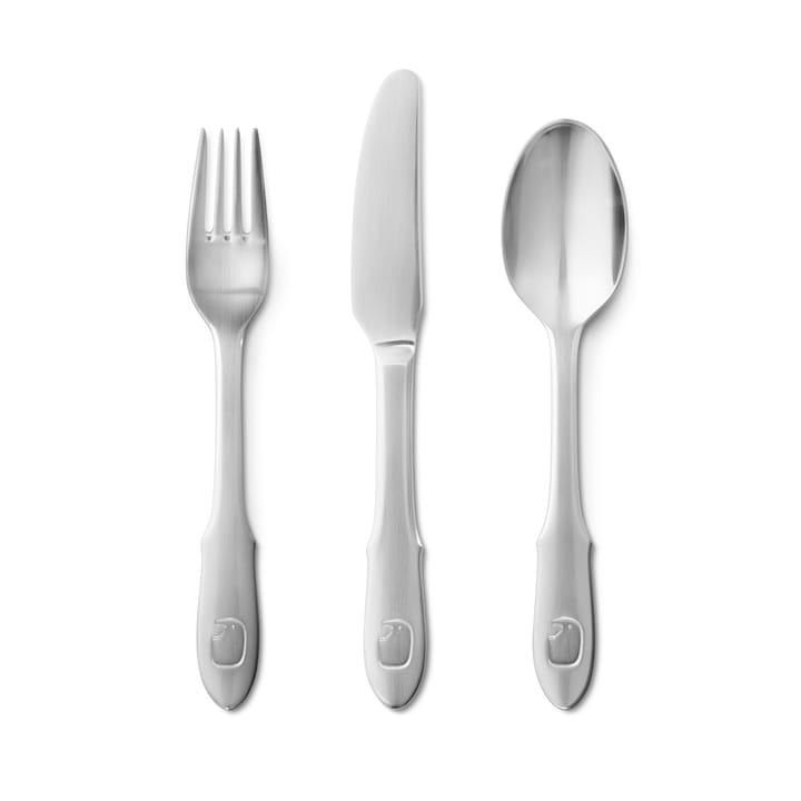 Elephant children cutlery set - 3 pcs - Georg Jensen